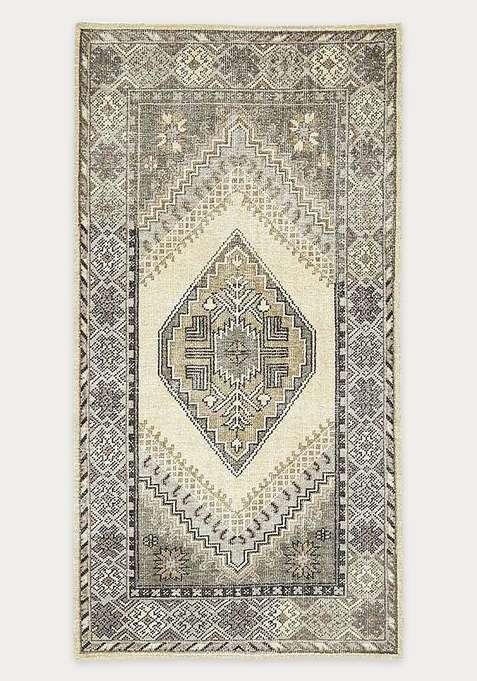 100% Wool Handmade Grey Rug | Carpet For Living Room