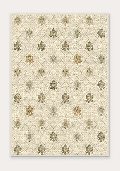 100% Wool Handmade Beige Rug | Carpet For Living Room
