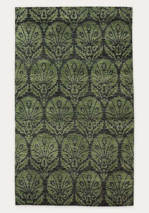 100% Wool Handmade Olive Rug | Carpet For Living Room