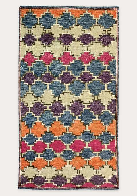 100% Wool Handmade Multi Rug | Carpet For Living Room