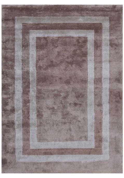 Viscose Handmade Brown Rug | Carpet For Living Room