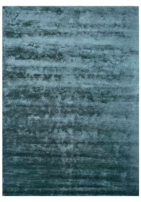 Viscose Handmade Blue Rug | Carpet For Living Room