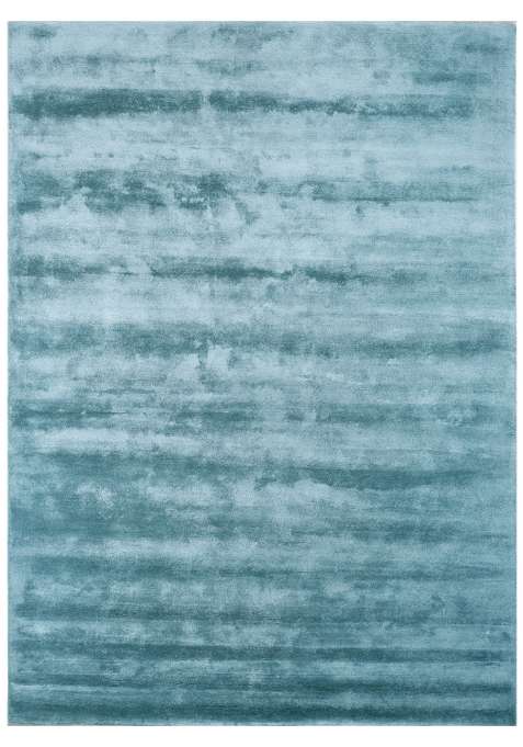 Viscose Handmade Blue Rug | Carpet For Living Room