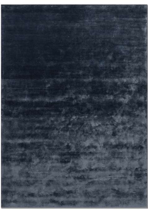 Viscose Handmade Blue Rug | Carpet For Living Room