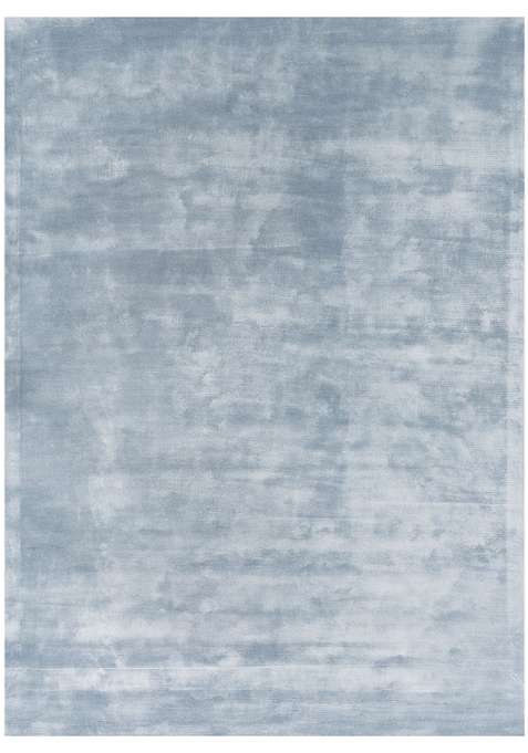 Viscose Handmade Blue Rug | Carpet For Living Room