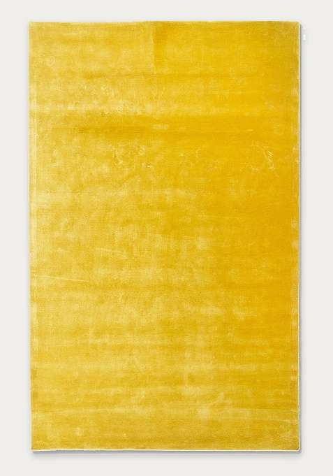 Viscose Handmade Yellow Rug | Carpet For Living Room