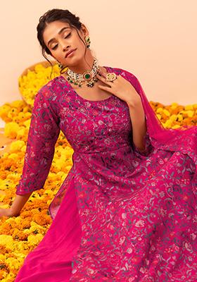 Luxury Anarkali Gowns Online at Indya Luxe