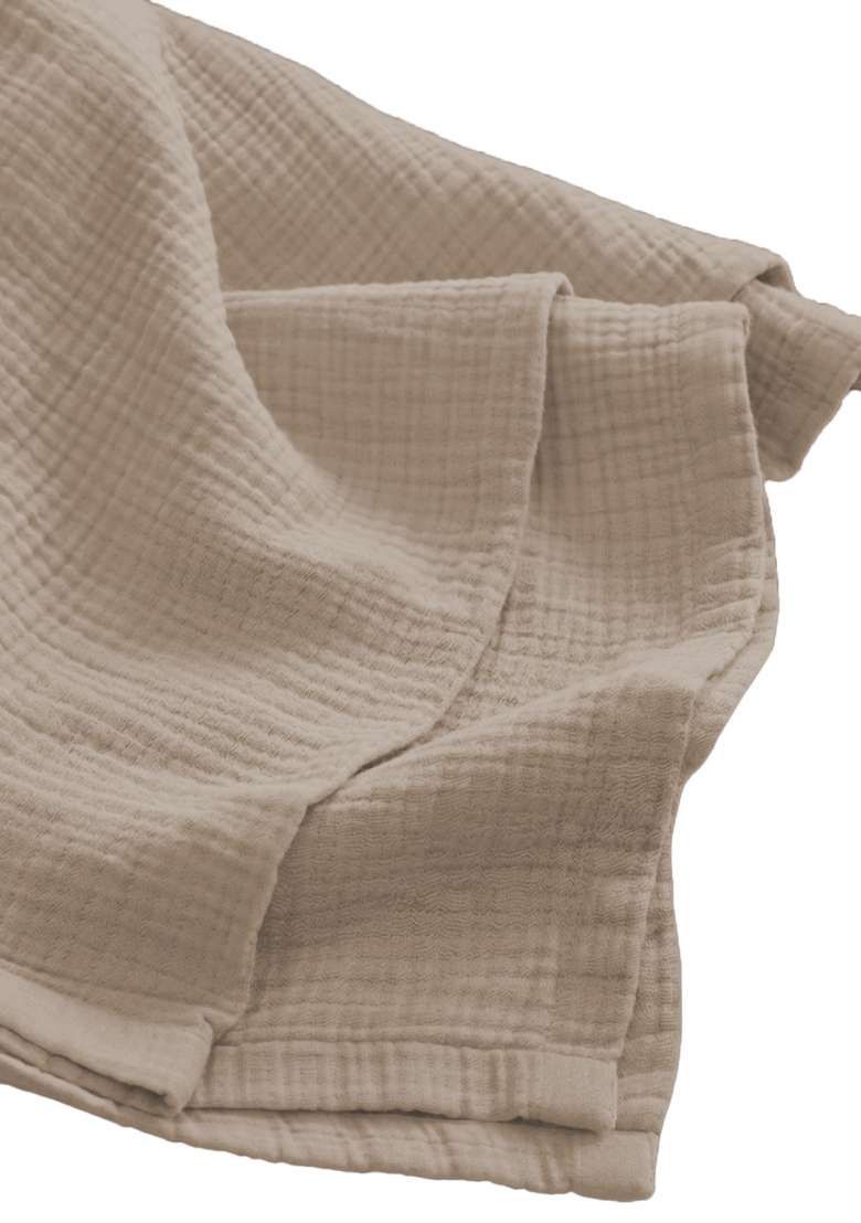 Dune Organic Cotton Gauze Blanket - Indya