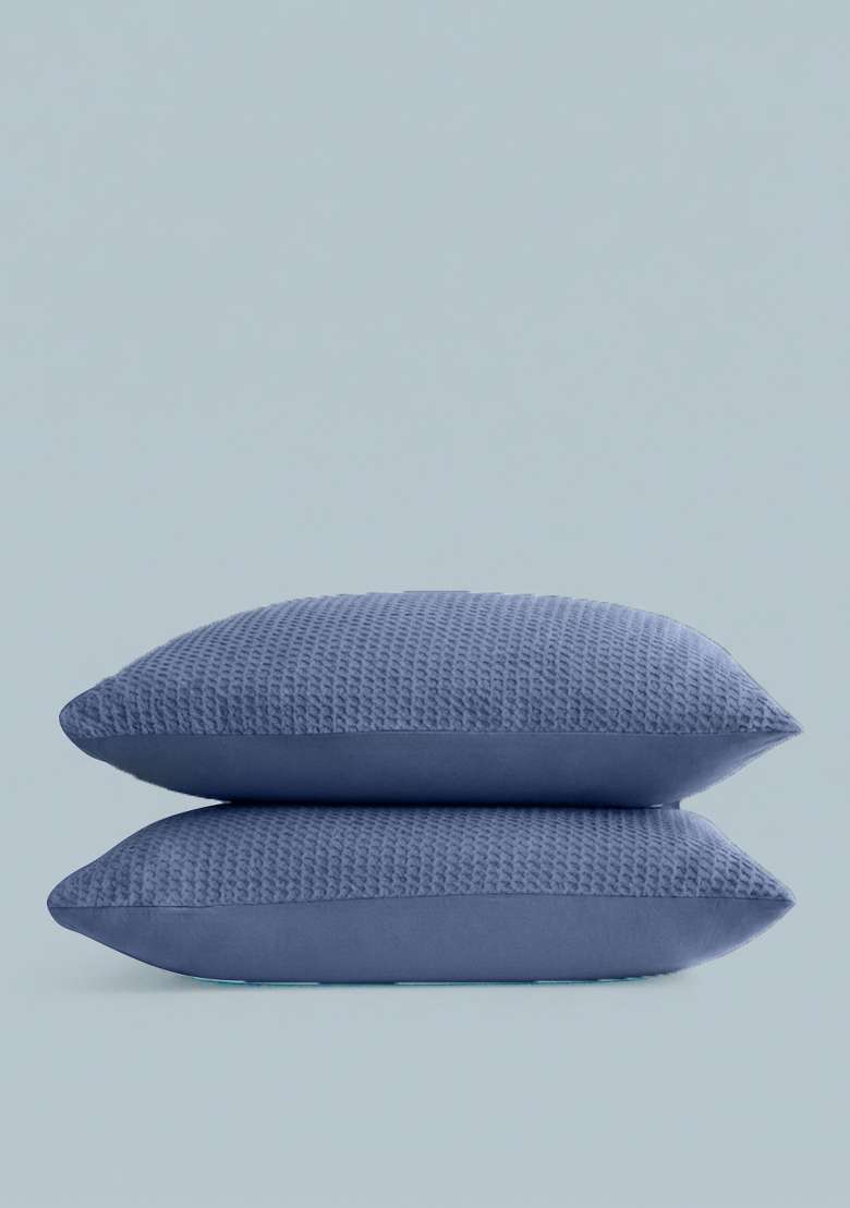 Mineral Organic Luxe Honeycomb Sham Set - Indya