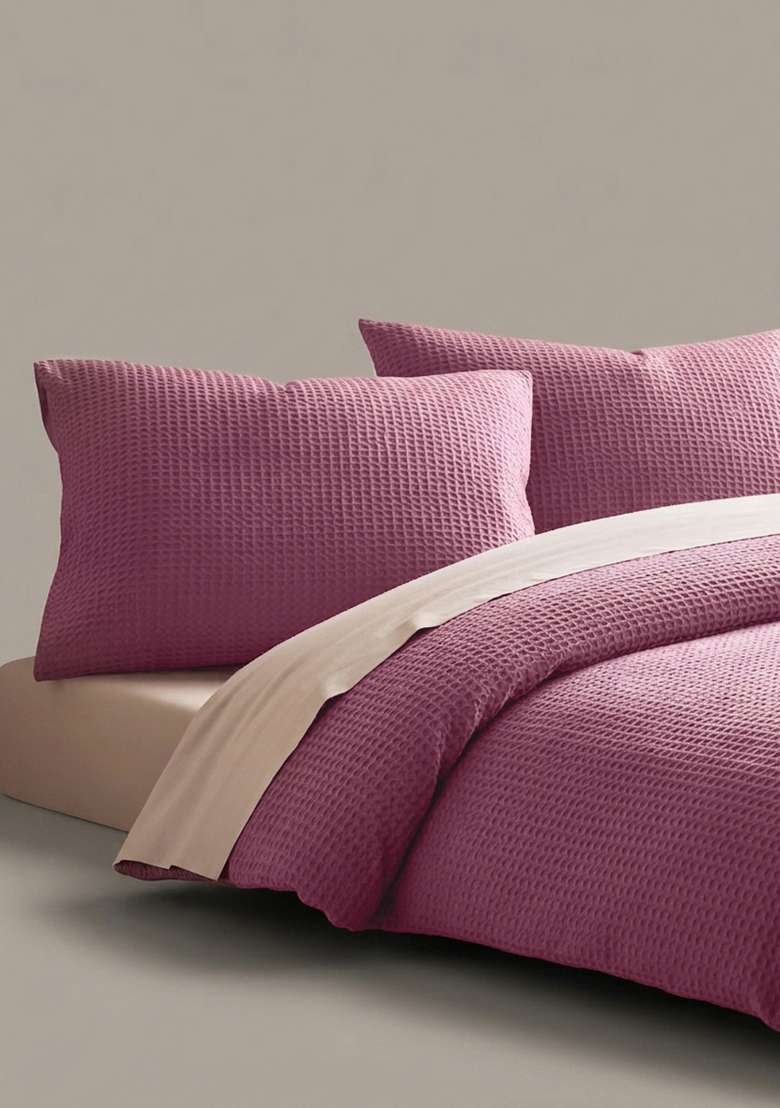 Plum Organic Luxe Honeycomb Sham Set - Indya