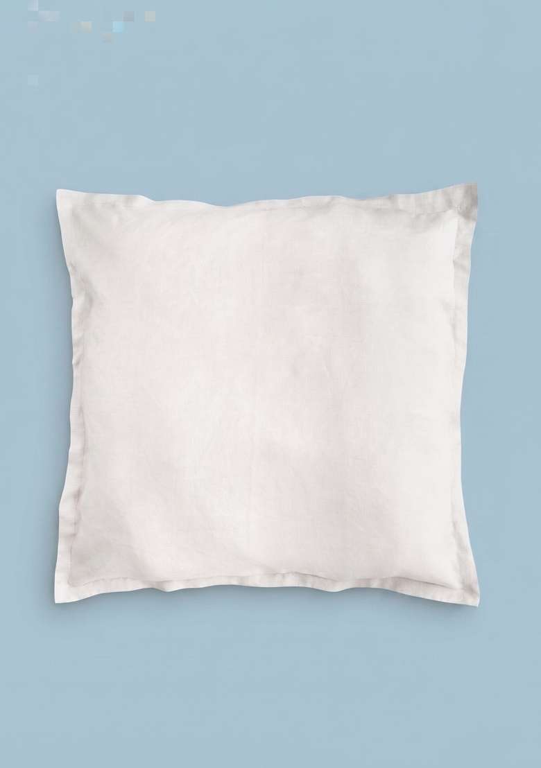 White European Linen Euro Sham - Indya