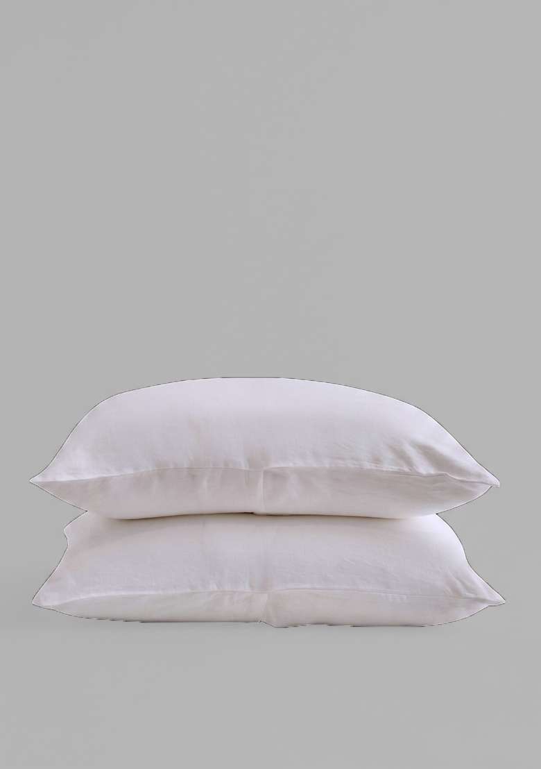 White European Linen Sham Set - Indya