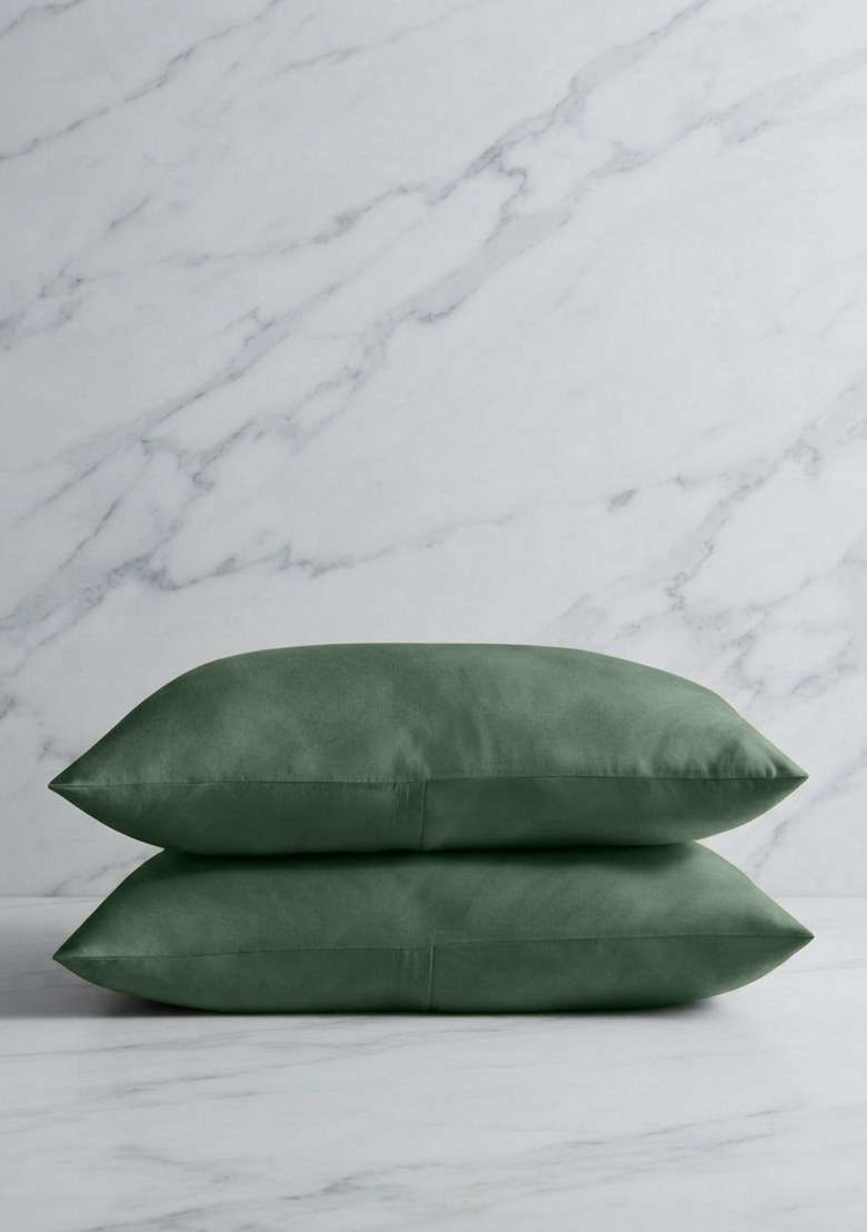 Pine Organic Crisp Percale Sham Set - Indya