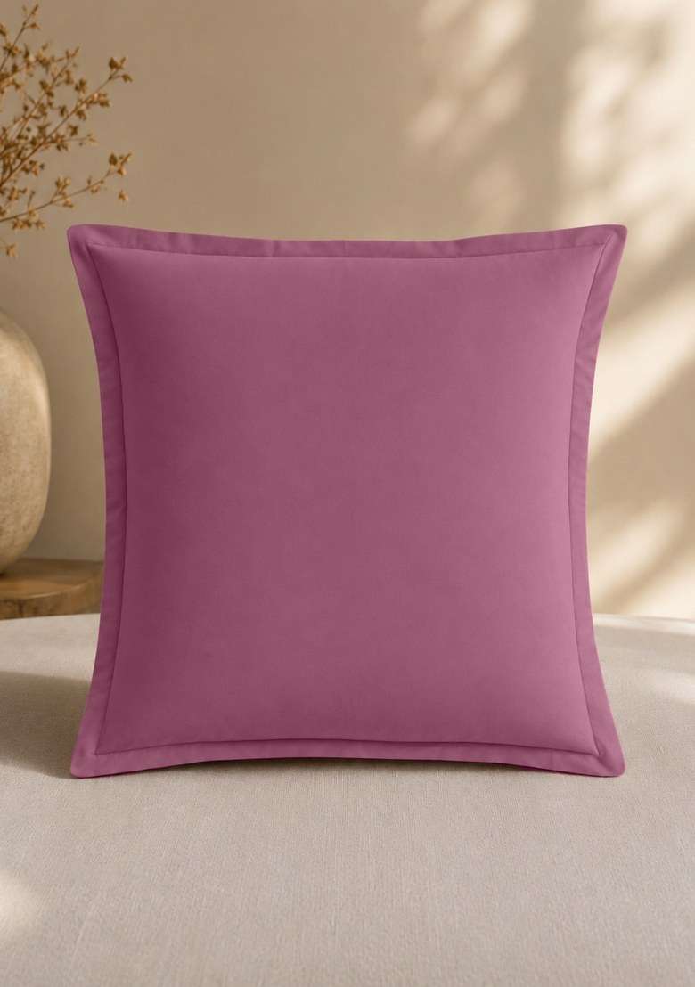 Plum Organic Crisp Percale Euro Sham - Indya