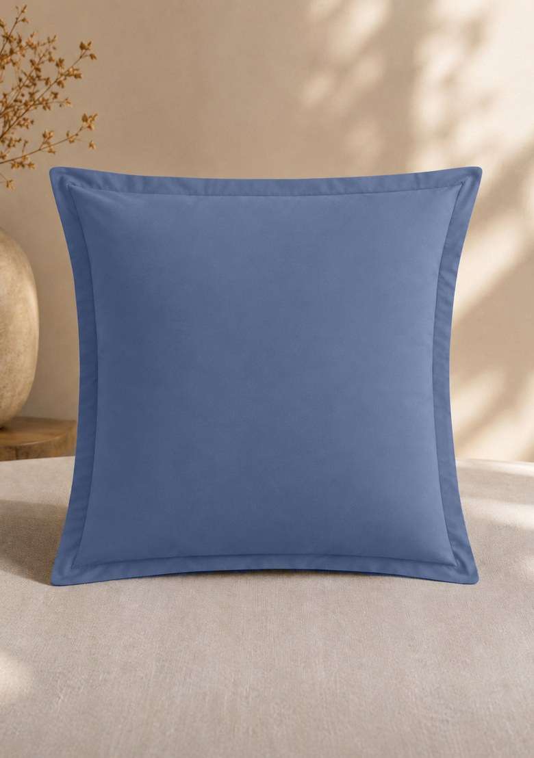 Mineral Organic Crisp Percale Euro Sham - Indya