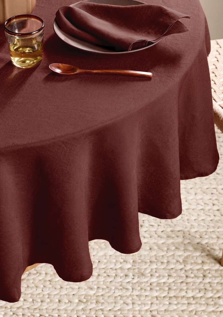 Berry European Linen table cover - Indya