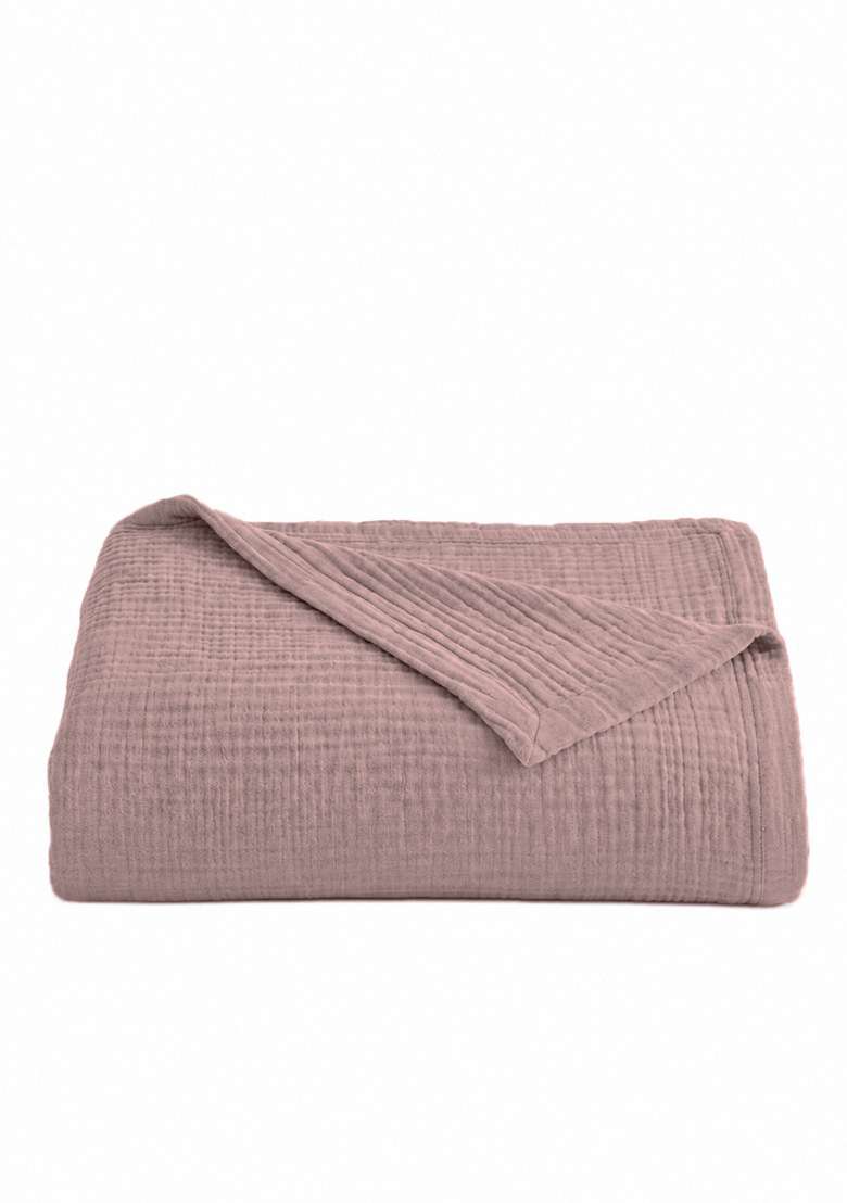 Fig Organic Cotton Gauze Blanket - Indya