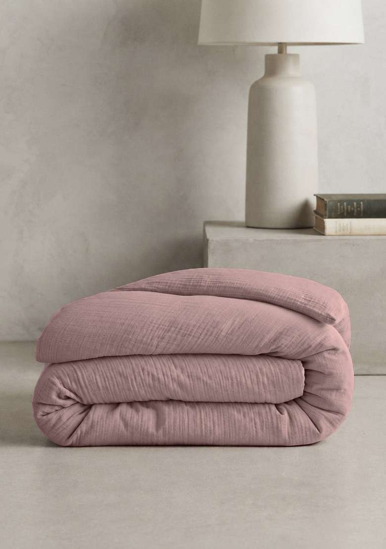 Fig Organic Cotton Gauze Duvet Cover - Indya