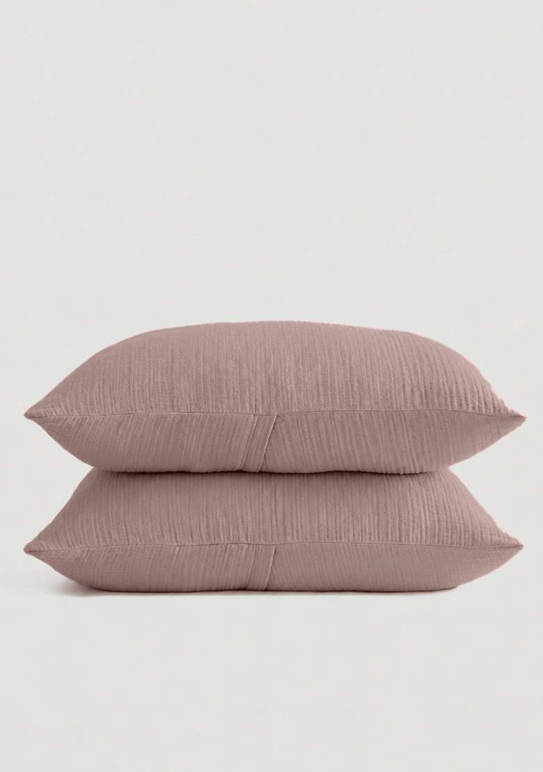 Fig Organic Cotton Gauze Sham Set - Indya