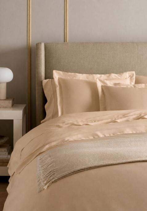 Linen Signature Giza Cotton Sateen Duvet Cover