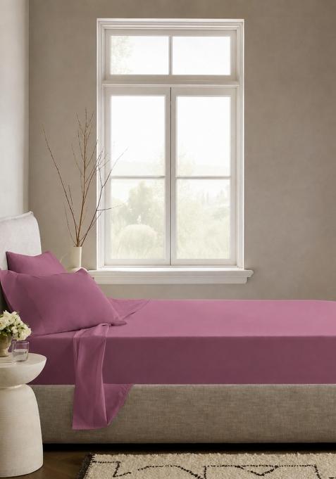 Plum Organic Crisp Percale Pillowcase Set
