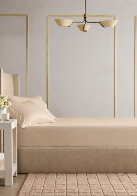 Linen Signature Giza Cotton Sateen Fitted Sheet Set