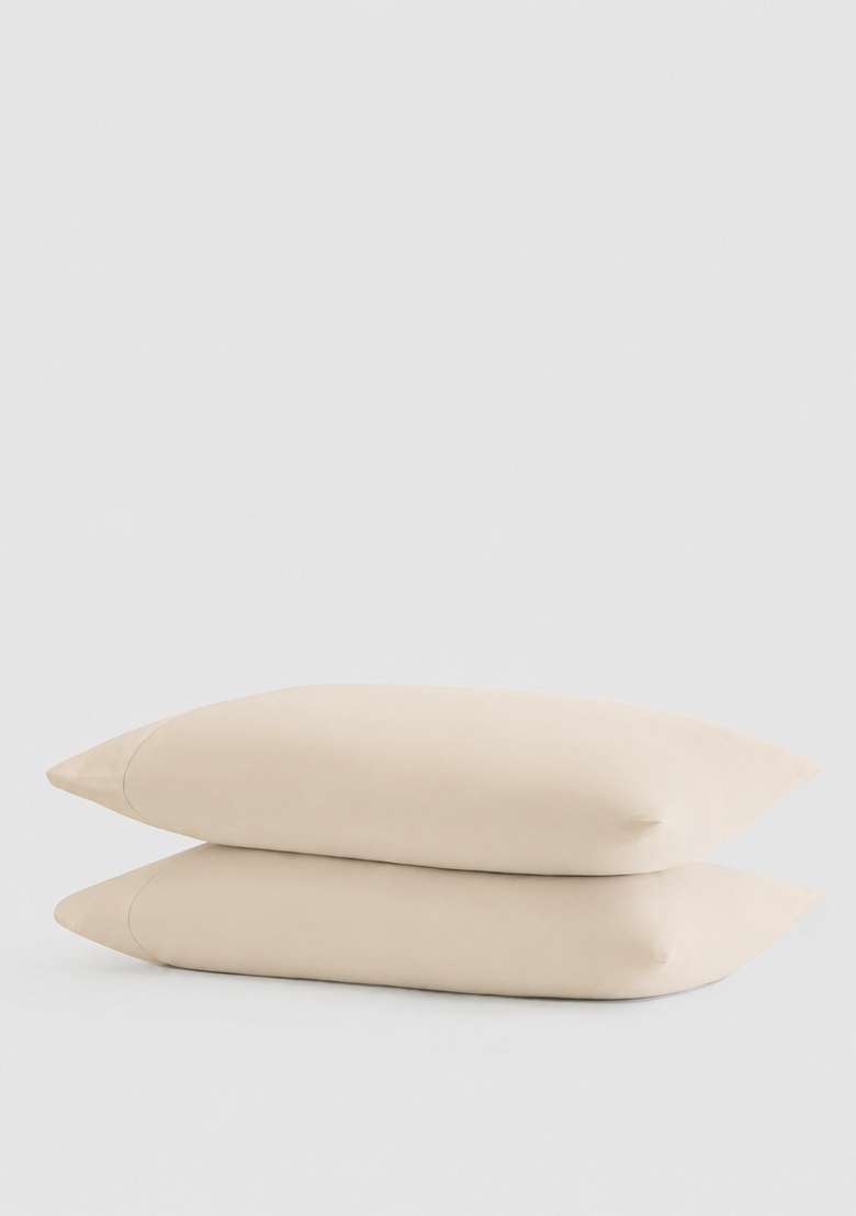 Linen Signature Giza Cotton Sateen Pillowcase Set - Indya