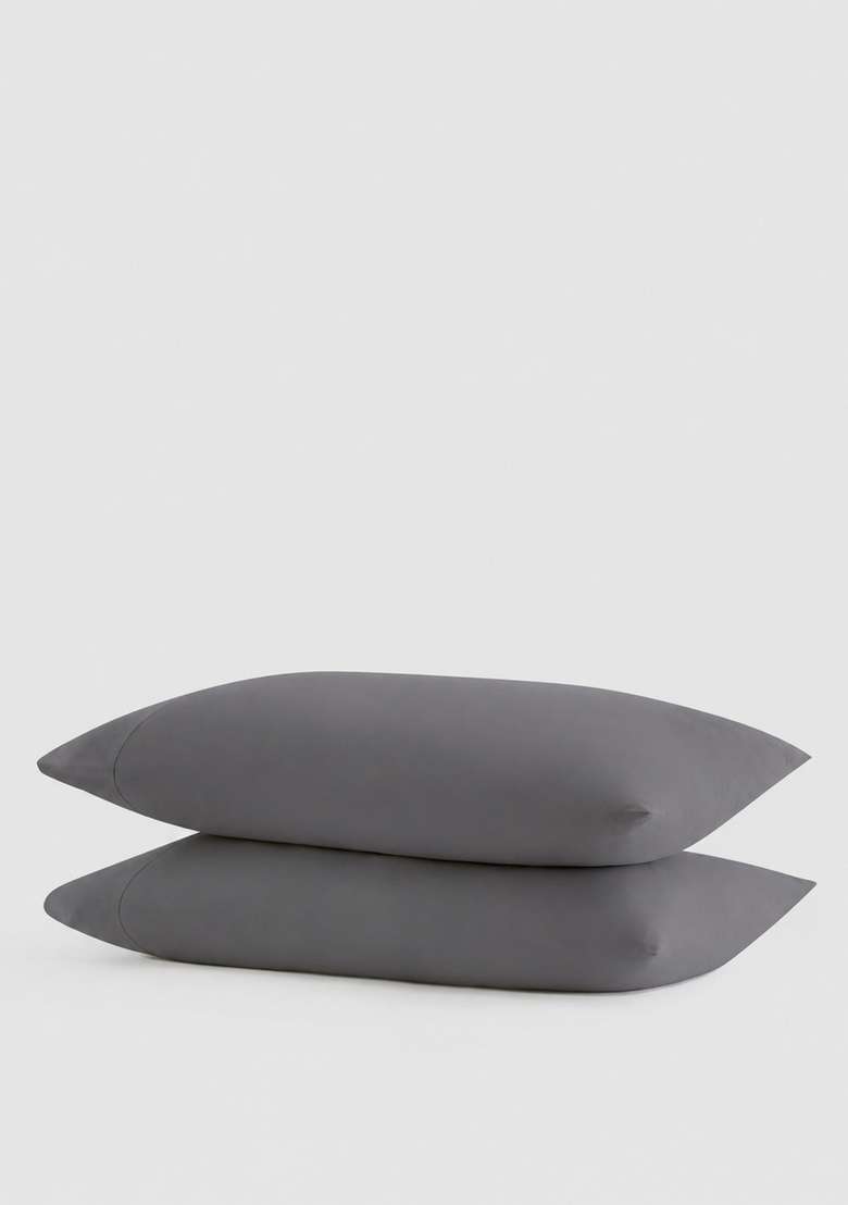 Midnight Signature Giza Cotton Sateen Pillowcase Set - Indya