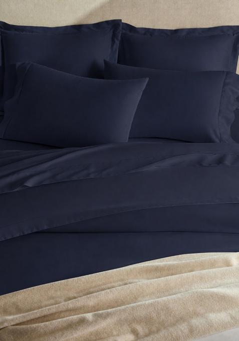 Navy Signature Giza Cotton Sateen Pillowcase Set