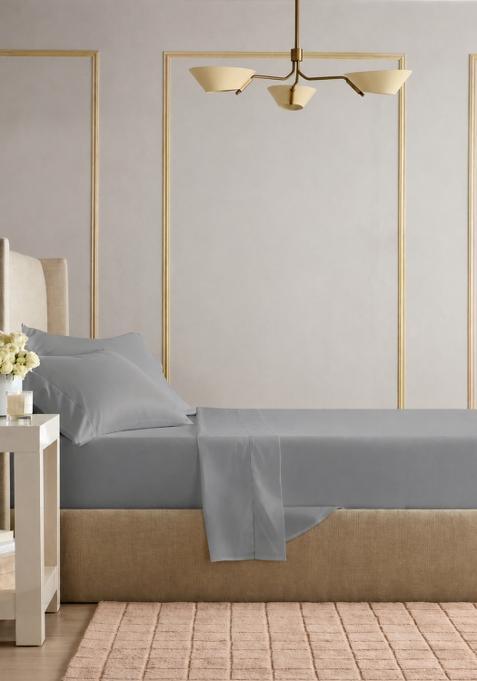 Silver Signature Giza Cotton Sateen Sheet Set