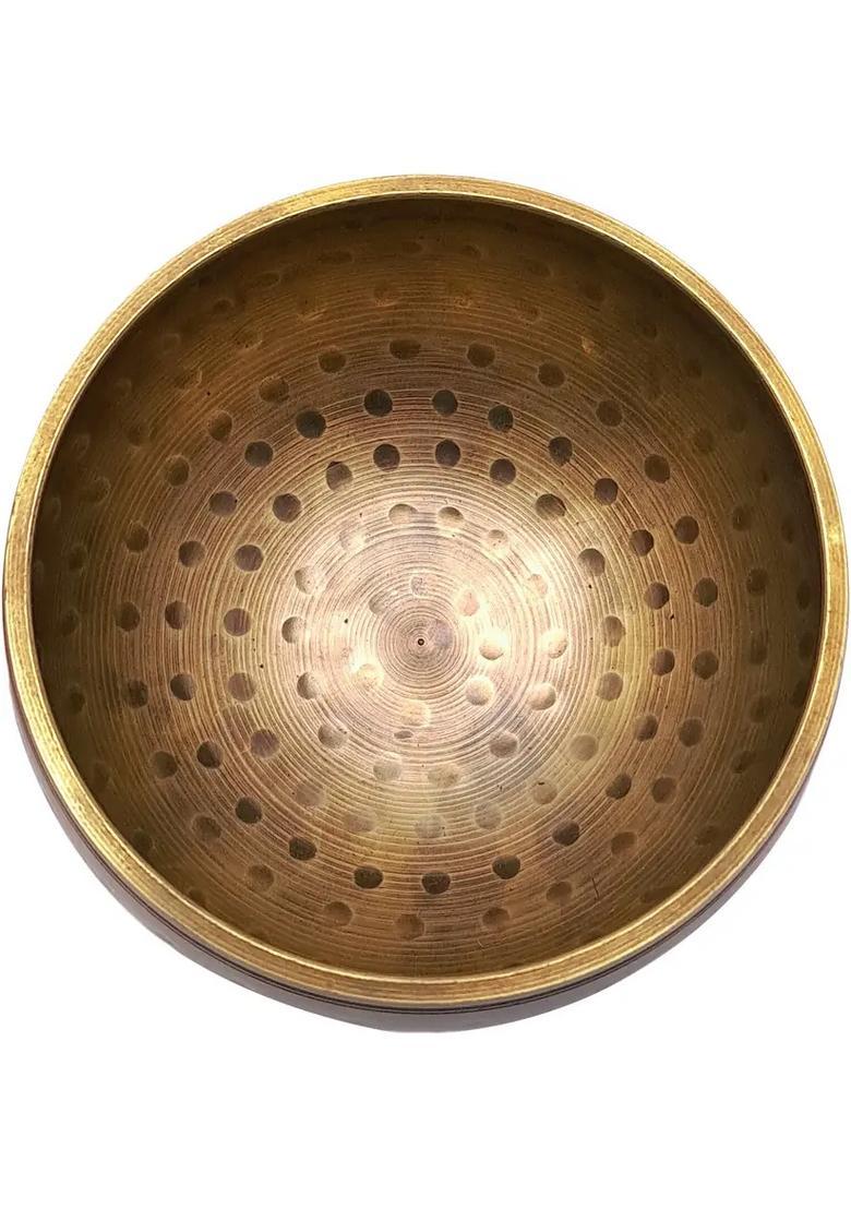 Tibetan Singing Bowl Set 3.5 Inch Antique Hammered Meditation Bowl - Indya