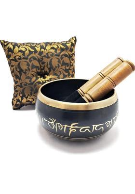 Tibetan Singing Bowl 6 Inch Gautam Buddha Design Meditation Bowl