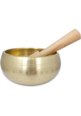 Brass Hammered Design Tibetan Singing Bowl 3.5 Inch