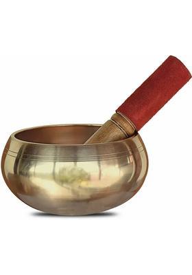 Heavy Brass Tibetan Singing Bowl For Meditation & Sound Therapy