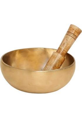 8 Metal Tibetan Singing Bowl 5 Inch Set With Mallet & Cushion For Yoga