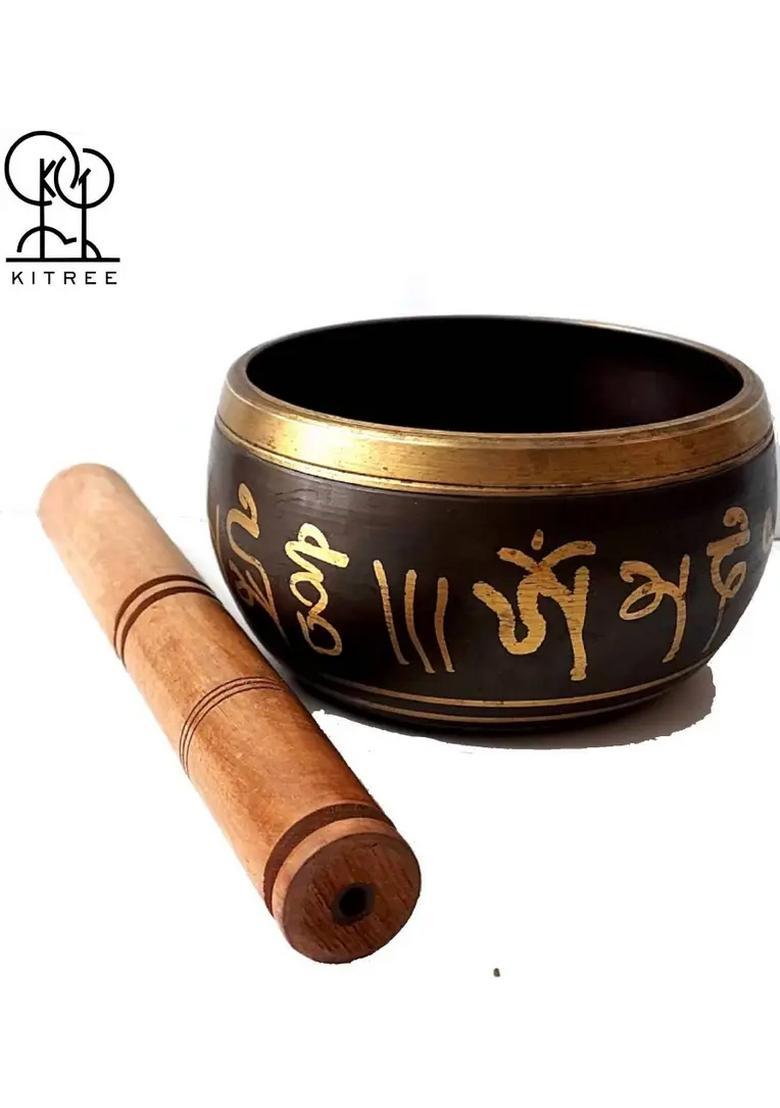 Tibetan Singing Bowl 3.5 Inch For Meditation And Music Therapy - Indya