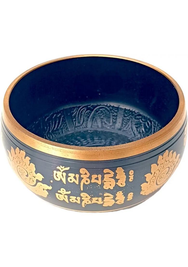 Singing Bowl For Stress Relief Meditation With Striker Stick & Bell - Indya