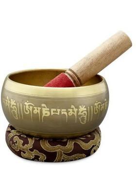 Tibetan Antique Mantra Meditation Singing Bowl For Mindfulness