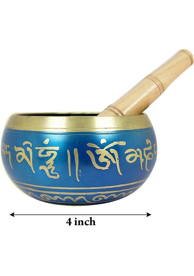 Tibetan Meditation Singing Bowl 10.1Cm 4 Inch Music Therapy - Indya