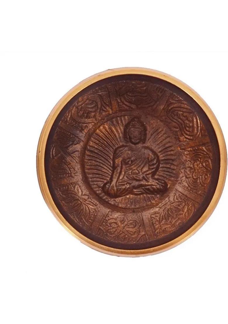 Handmade Bell Metal Tibetan Singing Bowl 4 Inch Buddhist Meditation - Indya