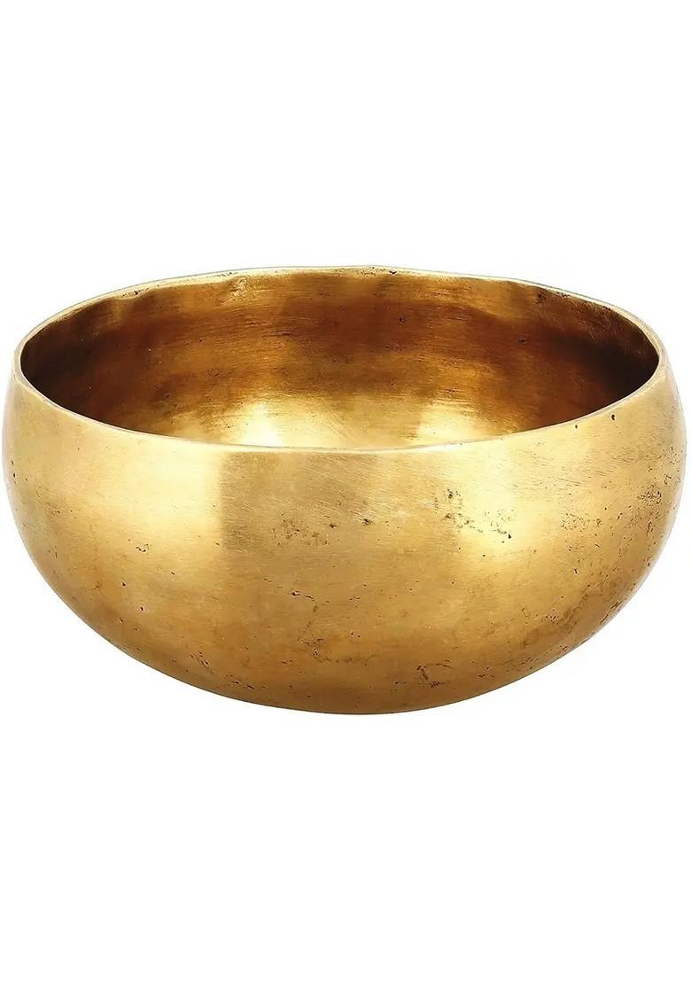 Handmade Brass Tibetan Singing Bowl For Meditation & Sound Therapy - Indya