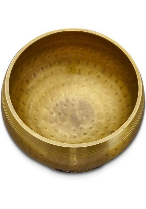 Hand Hammered Tibetan Singing Bowl 14Cm For Sound Therapy