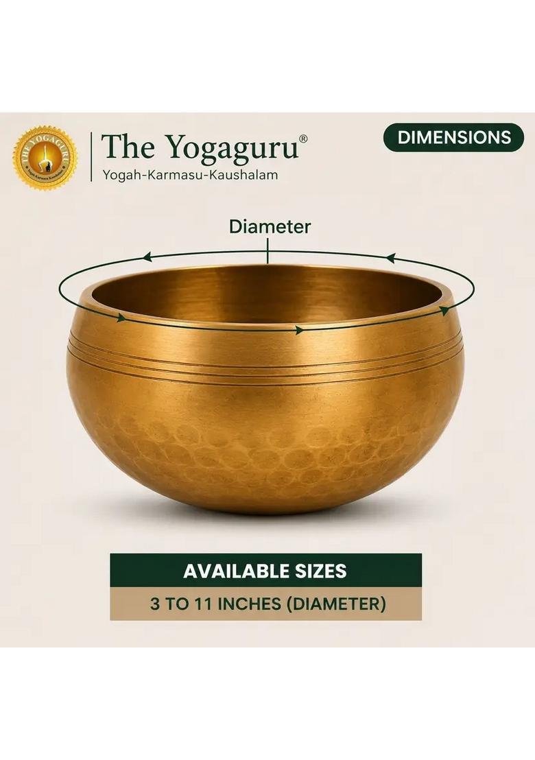 Tibetan Singing Bowl 3.5 Inch For Yoga & Meditation - Indya