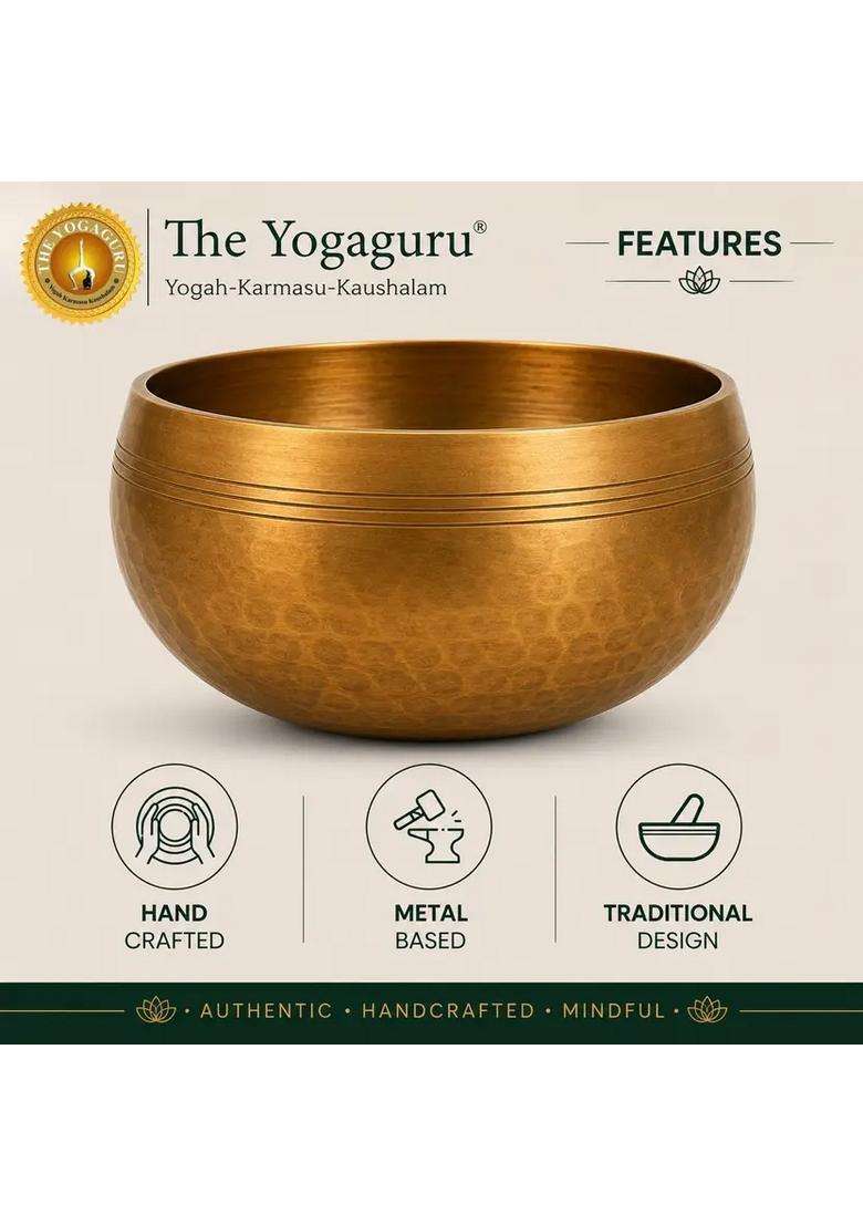 Tibetan Singing Bowl 3.5 Inch For Yoga & Meditation - Indya