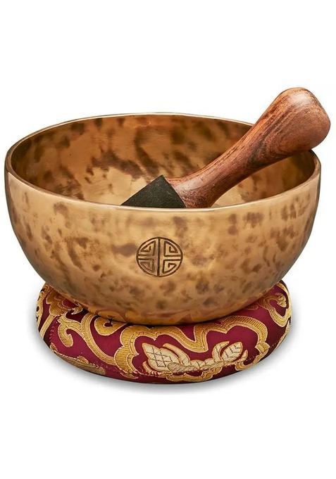 Full Moon Tibetan Singing Bowl 7 Inch For Sound Therapy