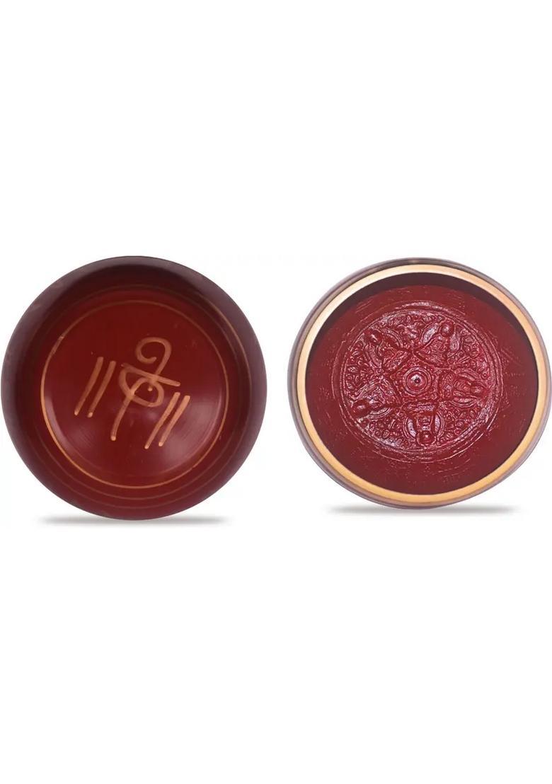 Brass Tibetan Meditation Singing Bowl With Striker For Sound Healing - Indya