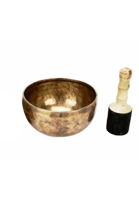 Handmade Brass Tibetan Singing Bowl 6.5 Inch For Meditation