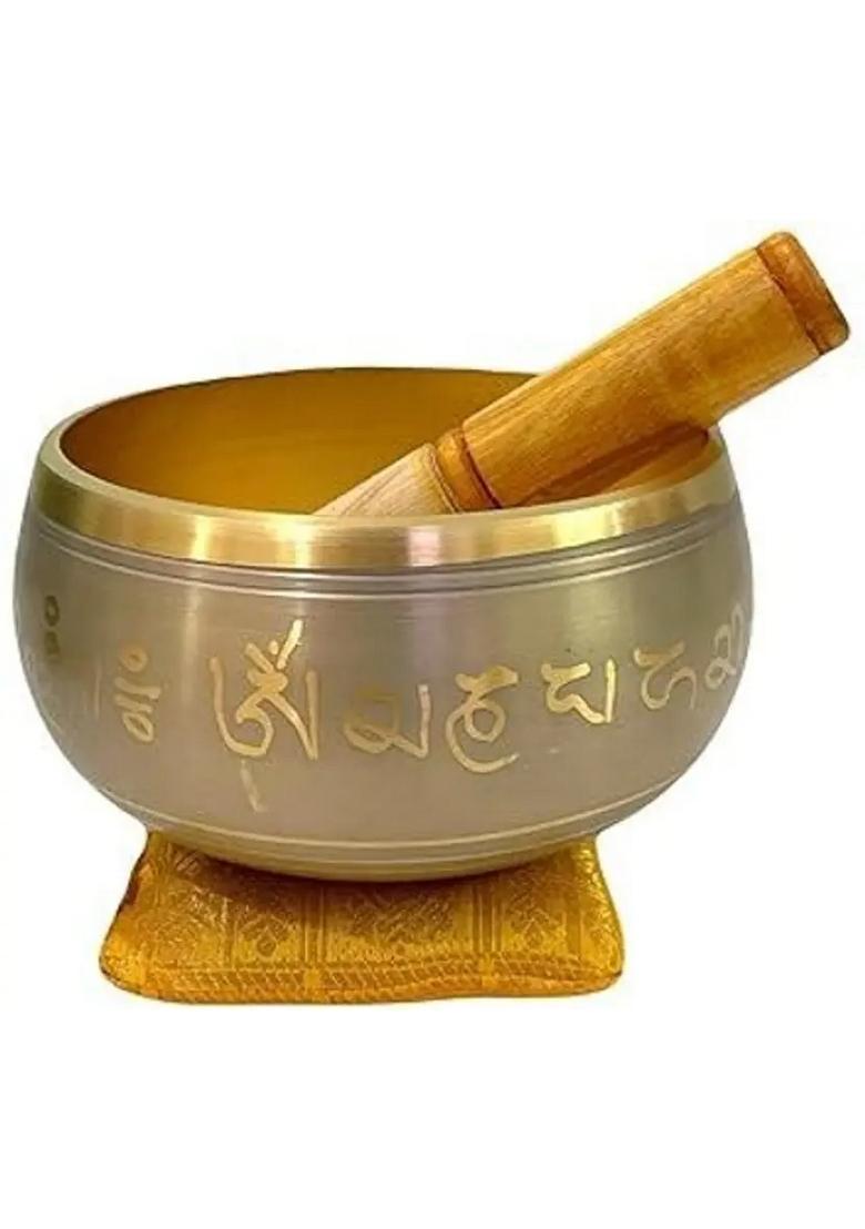 Singing Bowl With Cushion & Striker For Yoga & Stress Relief Meditation - Indya