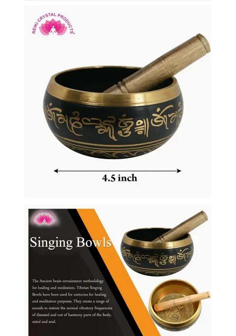 Handmade Tibetan Singing Bowl 6 Inch For Meditation & Healing - Indya