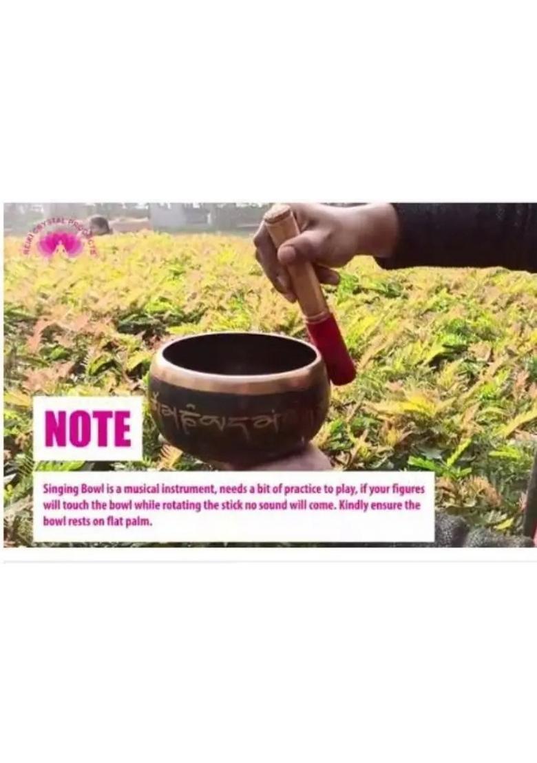 Handmade Tibetan Singing Bowl 6 Inch For Meditation & Healing - Indya
